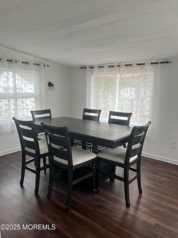 Dining room, Interior, Wood Texture Flooring