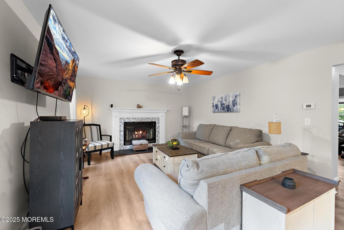Fireplace, Interior, Living room, Wood Texture Flooring