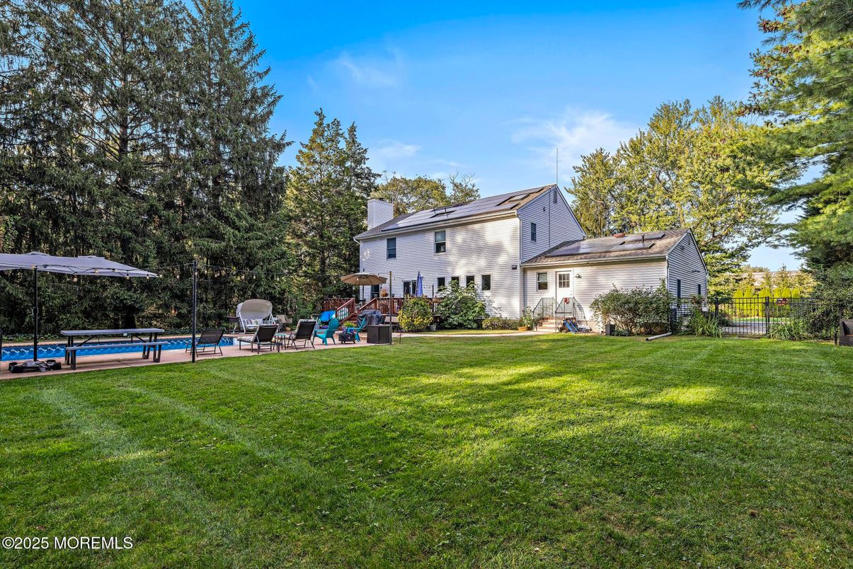Backyard, Exterior, Playground, Pool, Solar Panels