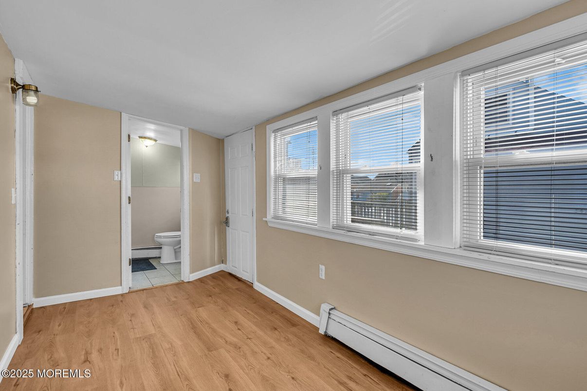 Bathroom, Empty room, Interior, Wood Texture Flooring