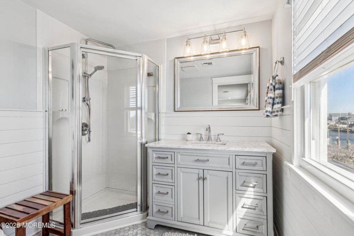 Bathroom, Glass Shower, Interior, Water