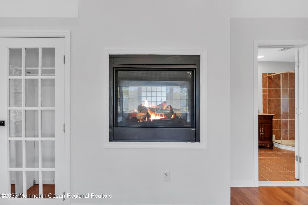 Fireplace, Interior, Wood Texture Flooring