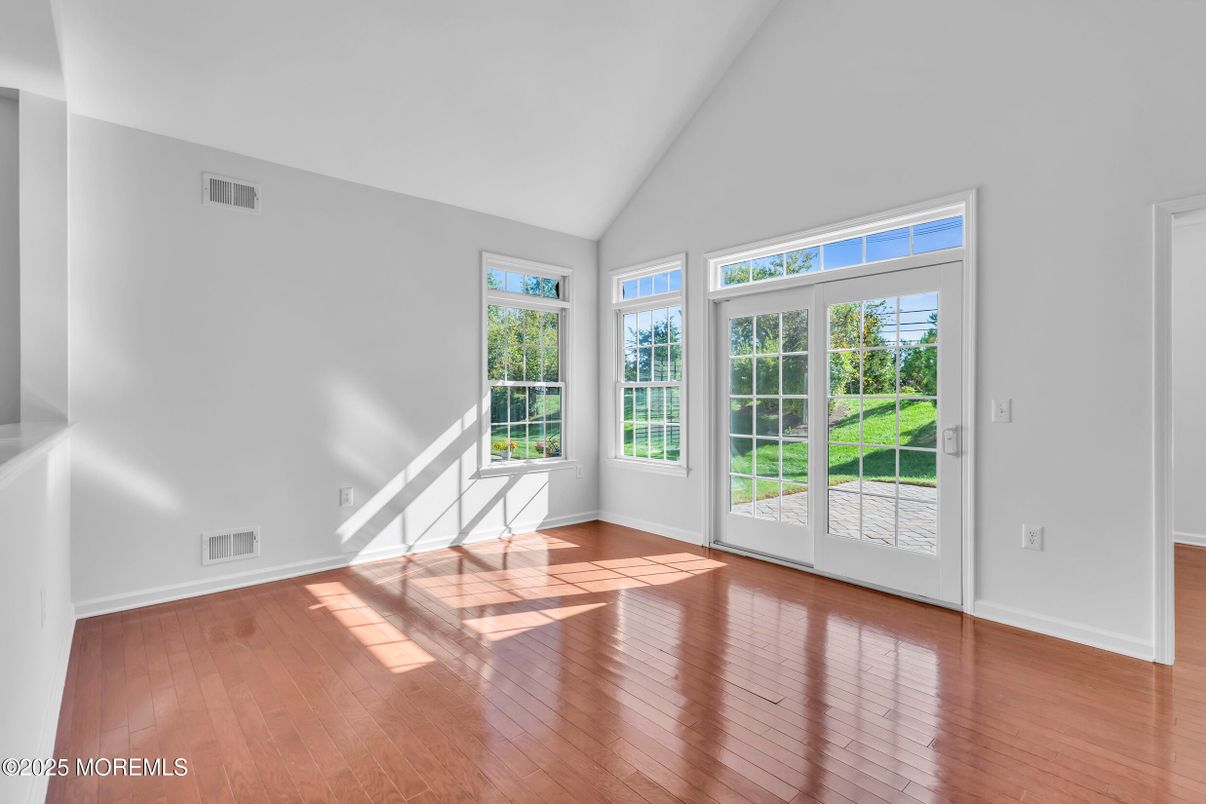Empty room, Interior, Wood Texture Flooring