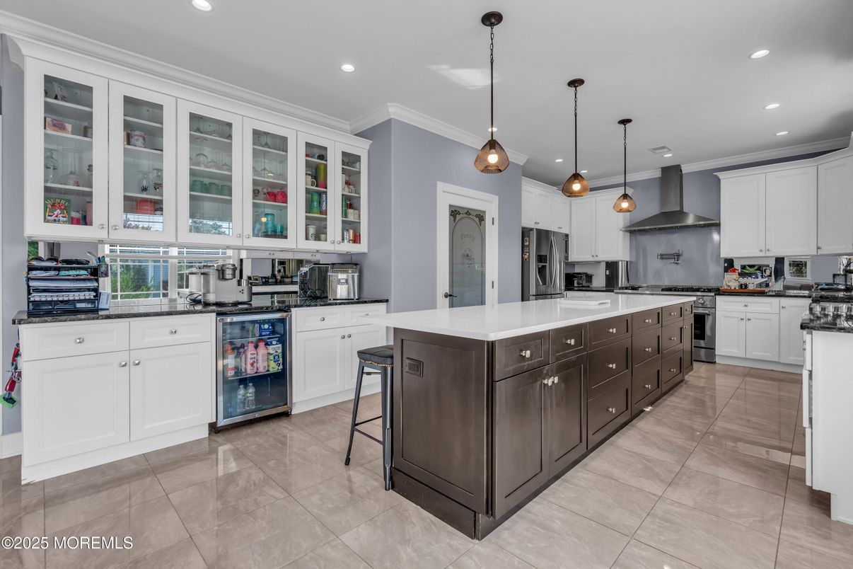 Interior, Kitchen, Pendant Lights, Recessed Lighting