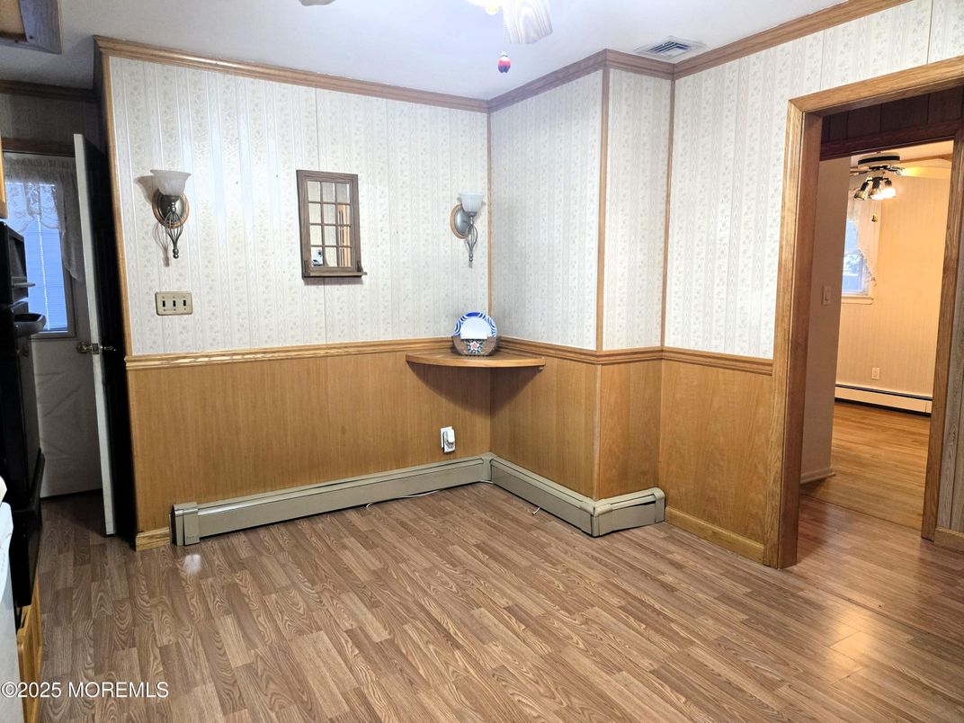 Empty room, Interior, Wood Texture Flooring
