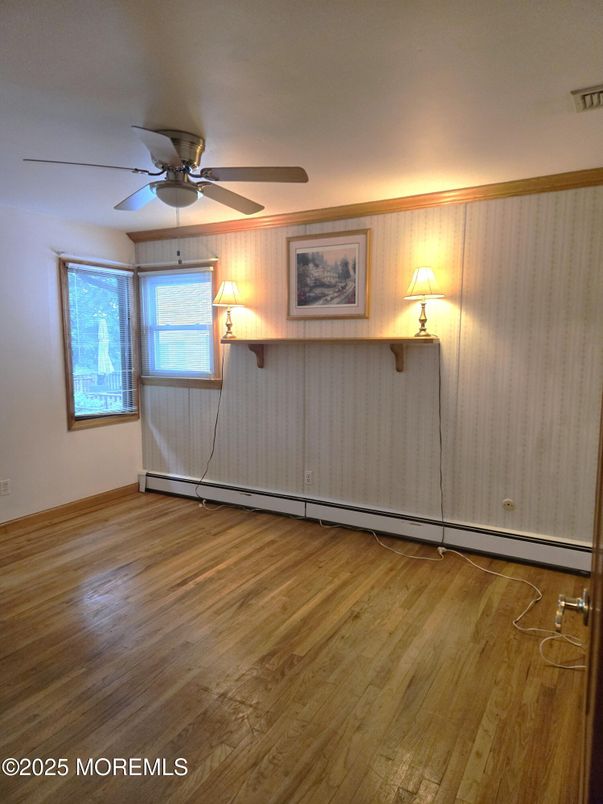 Empty room, Interior, Wood Texture Flooring
