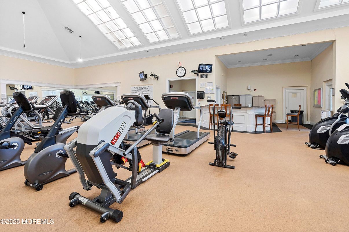 Fitness Equipment, Gym, Interior