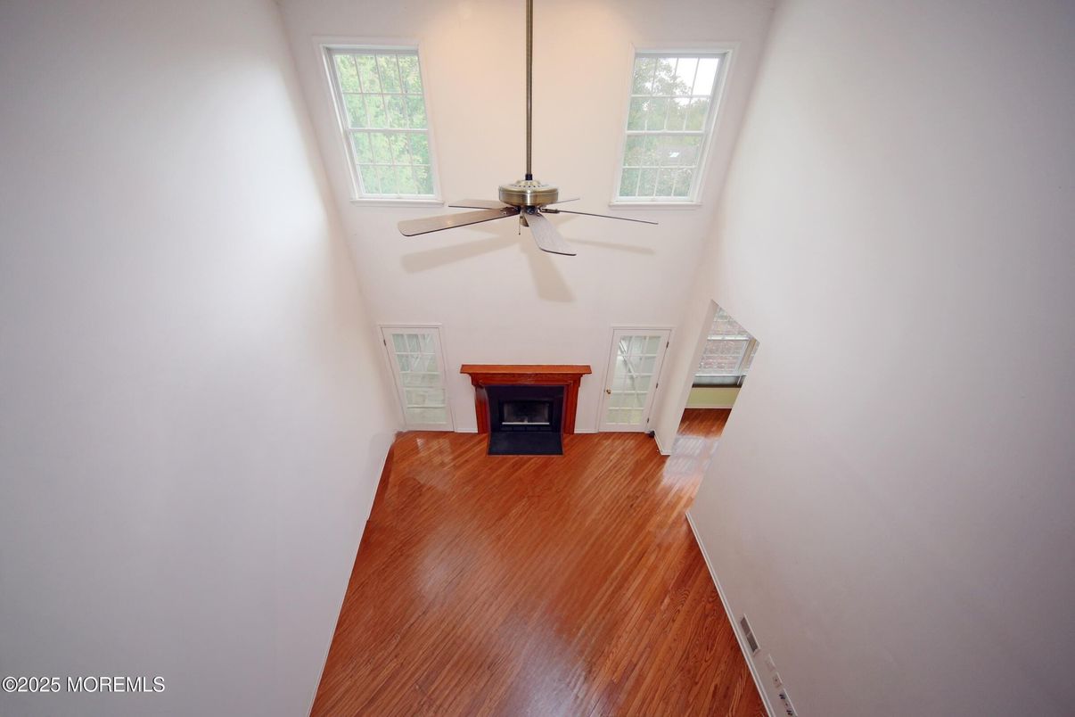 Fireplace, Interior, Wood Texture Flooring