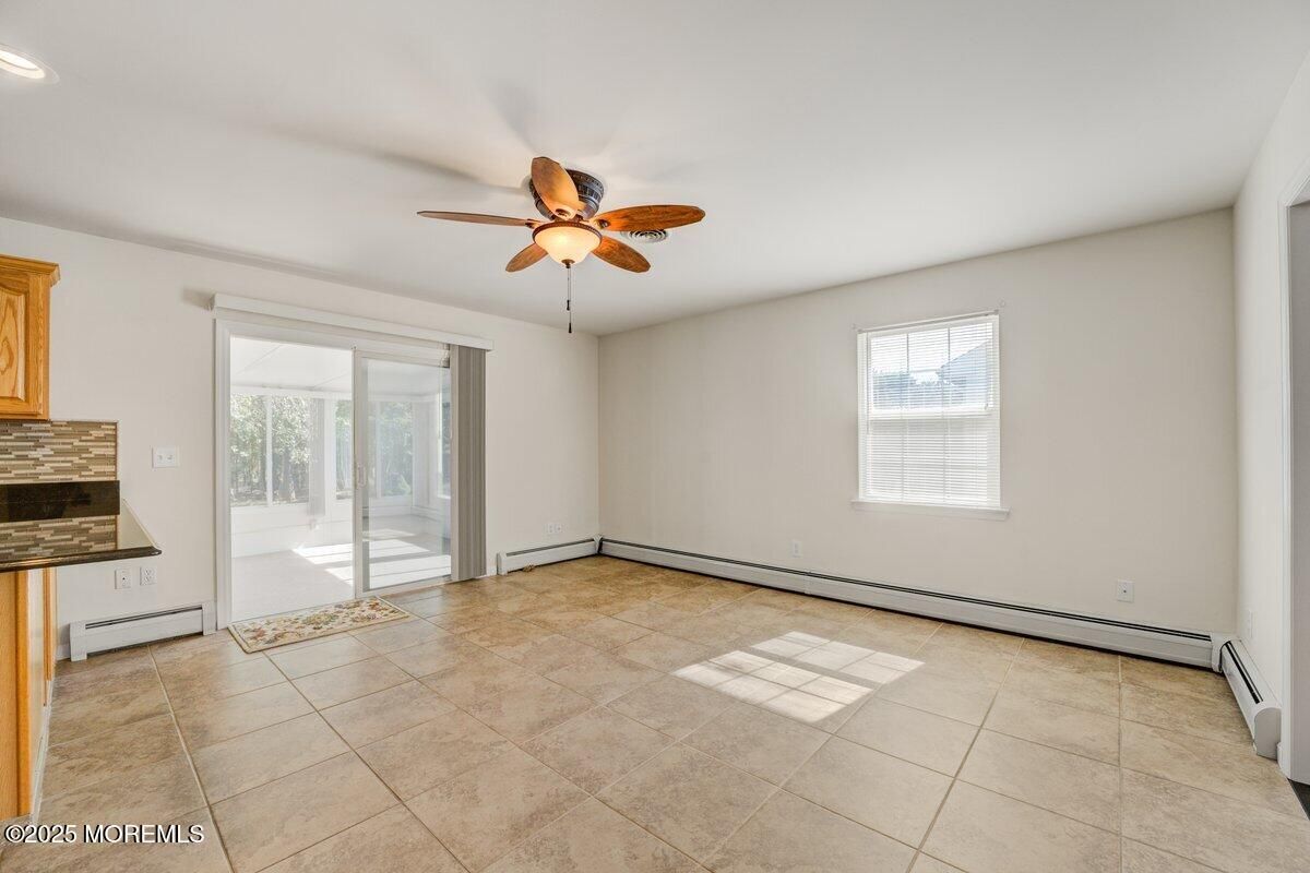 Empty room, Fireplace, Interior, Recessed Lighting