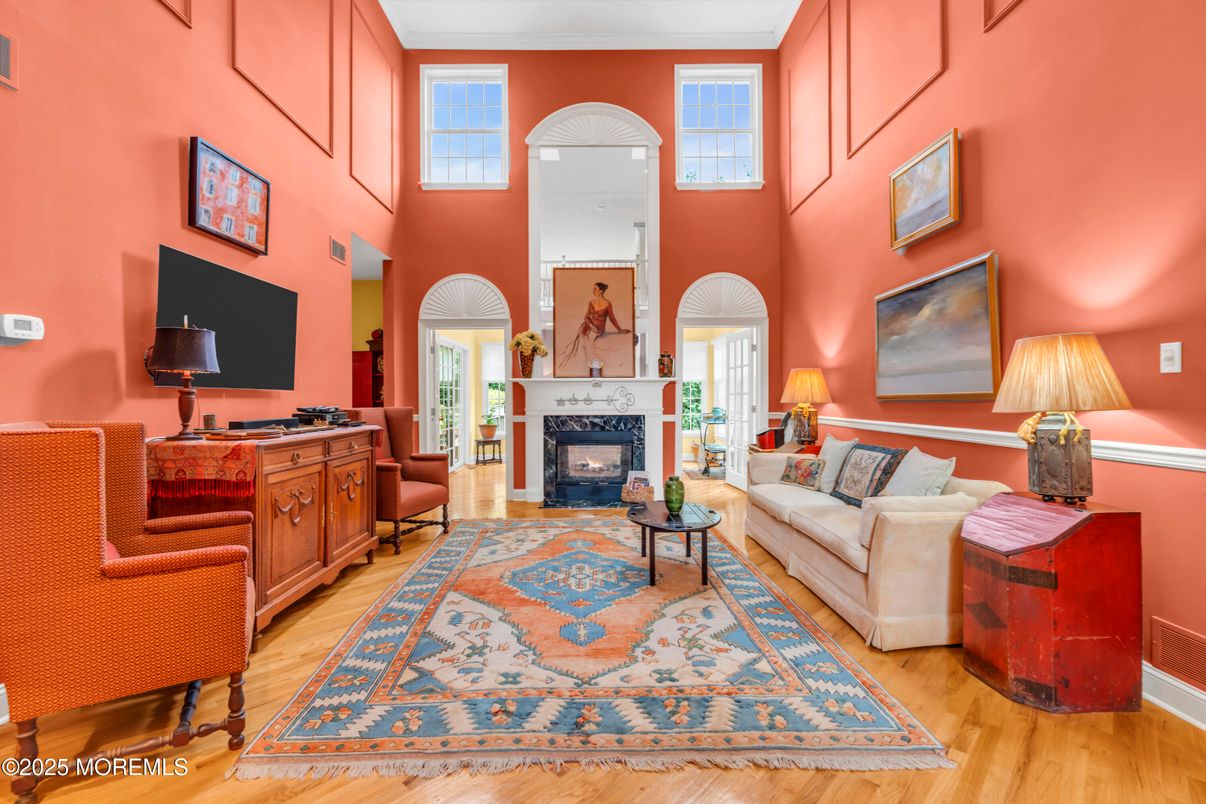 Fireplace, Interior, Living room, Wood Texture Flooring