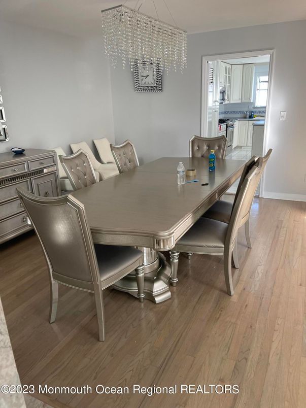 Dining room, Interior, Wood Texture Flooring
