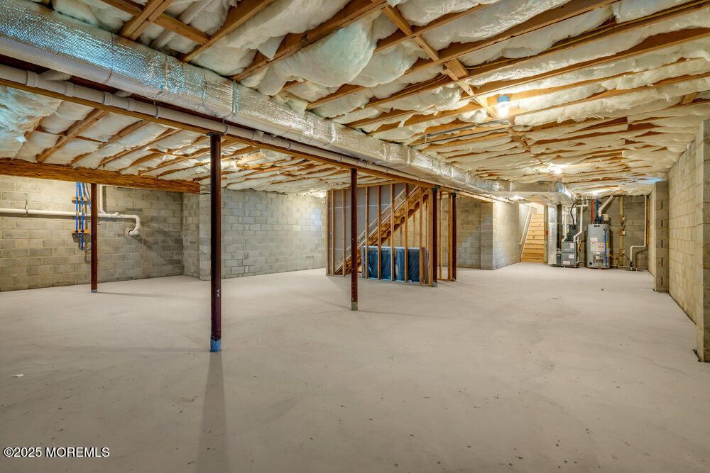 Interior, Stone Walls, Wooden Beams