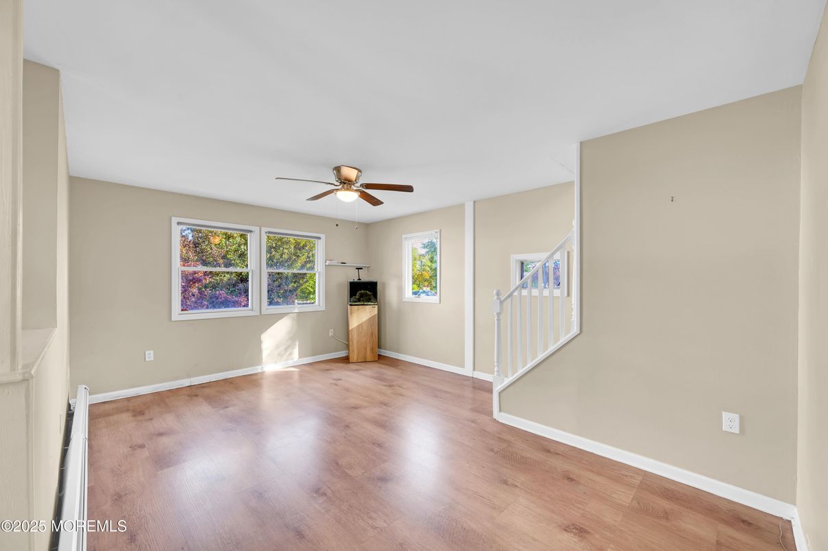 Empty room, Fireplace, Interior, Wood Texture Flooring