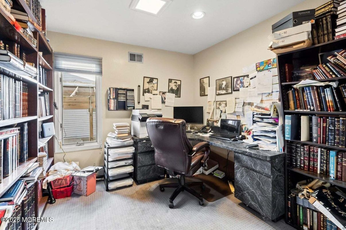 Home Office, Interior, Recessed Lighting