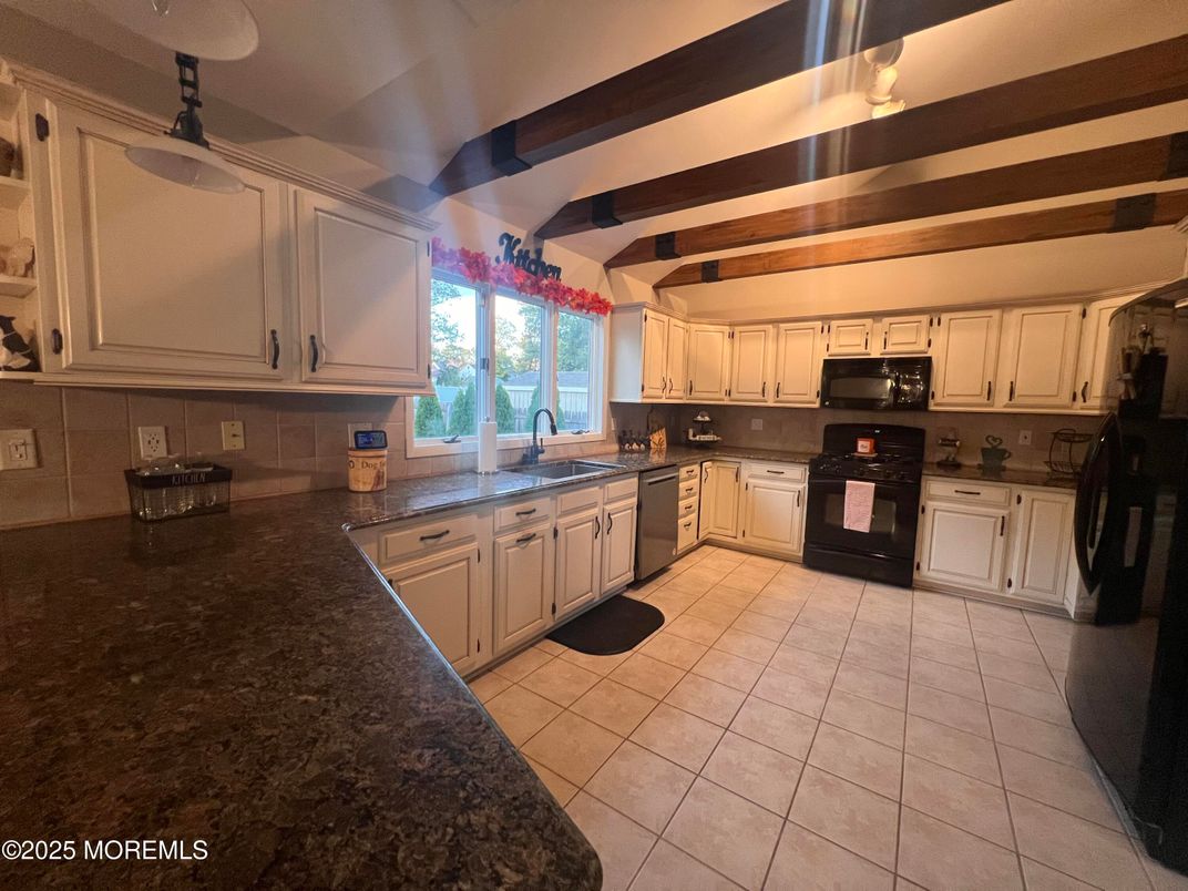 Interior, Kitchen, Wooden Beams