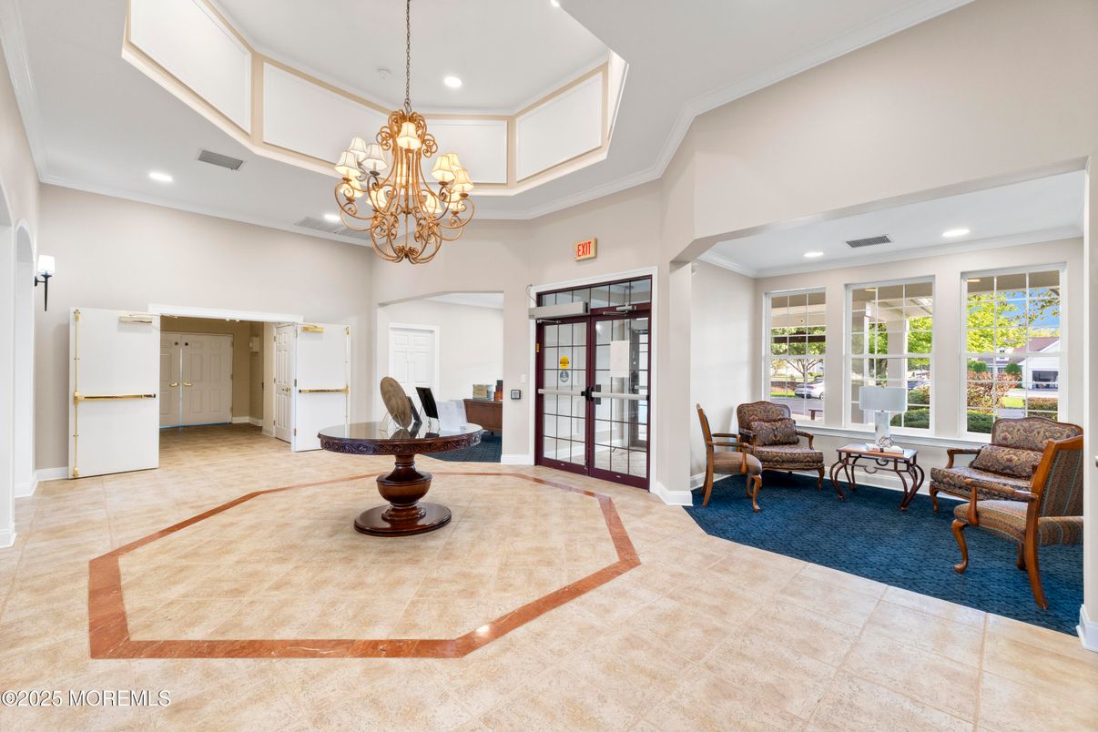 Chandelier, Interior, Recessed Lighting