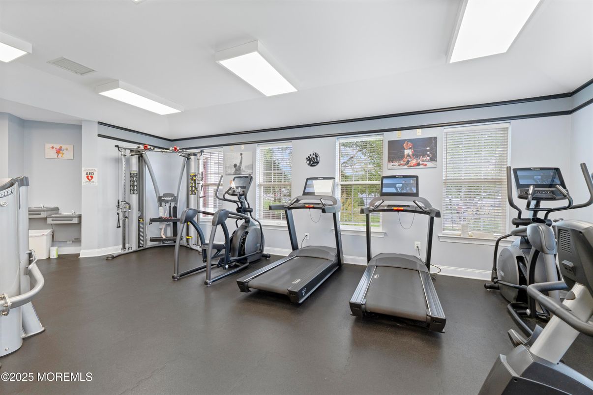 Fitness Equipment, Gym, Interior