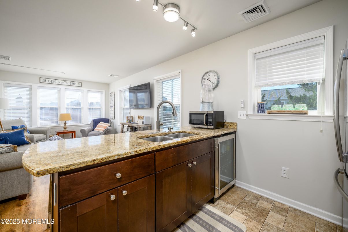 Interior, Kitchen, Living room