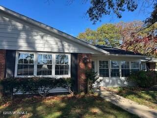 Exterior, Facade, Brick Facade, Ranch