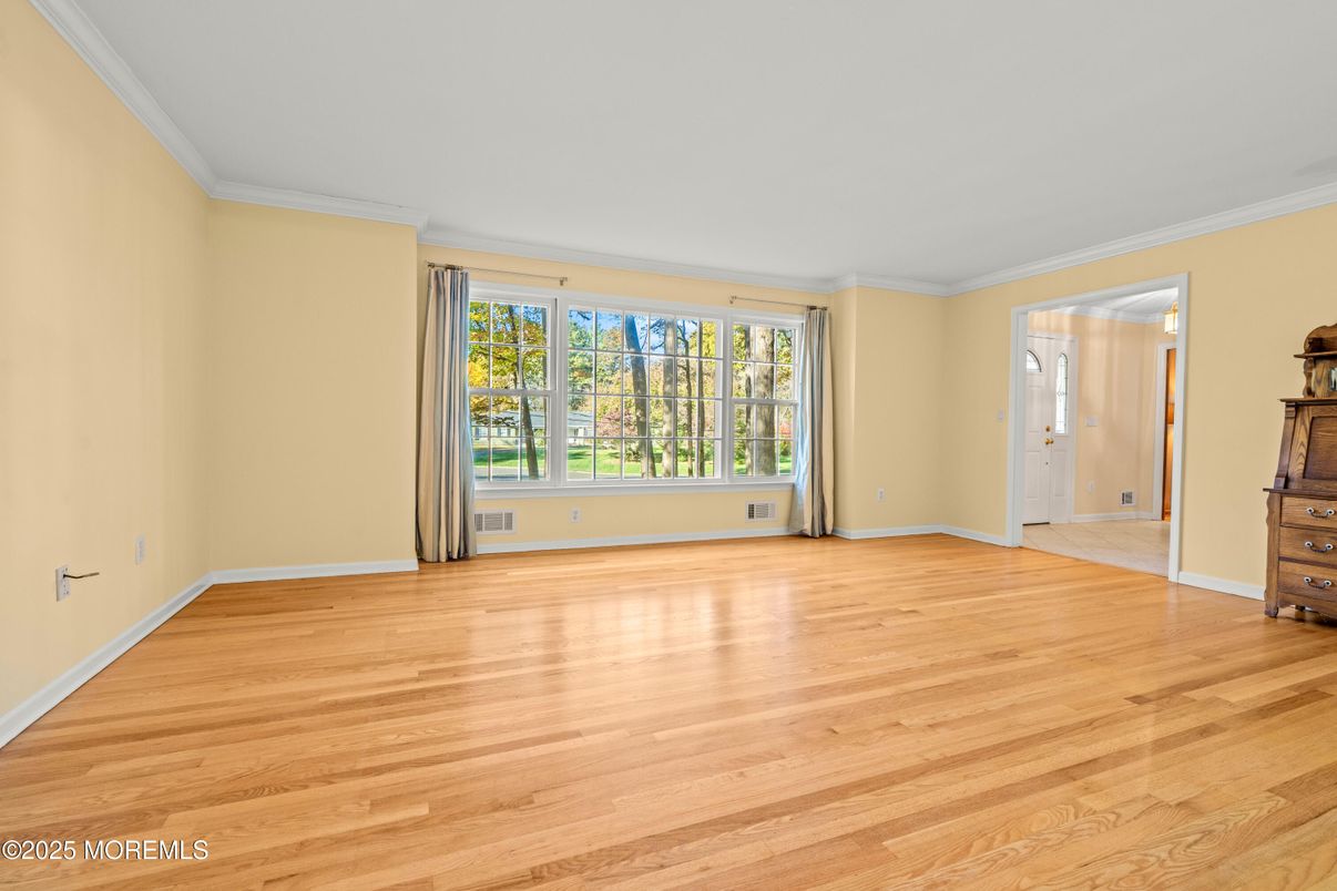 Empty room, Interior, Wood Texture Flooring