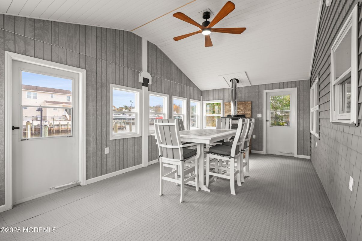 Dining room, Interior, Wooden Walls