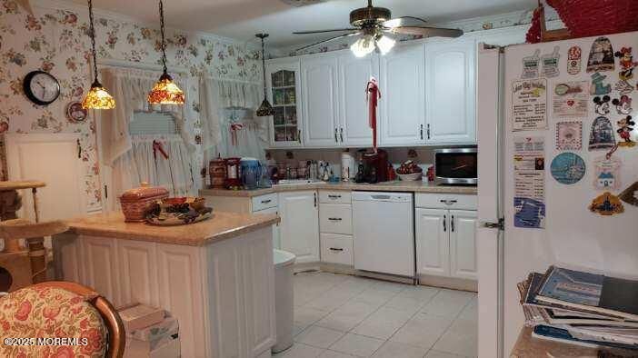 Interior, Kitchen, Pendant Lights