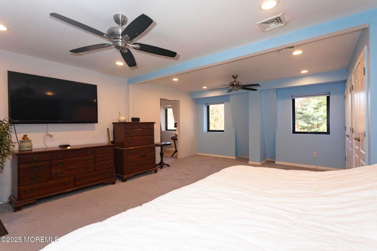 Bedroom, Home Office, Interior, Recessed Lighting