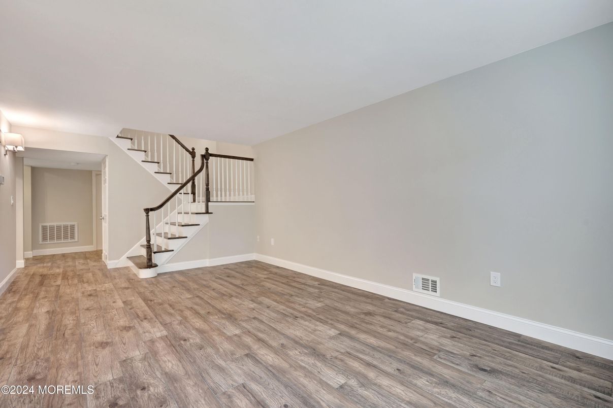 Empty room, Interior, Wood Texture Flooring