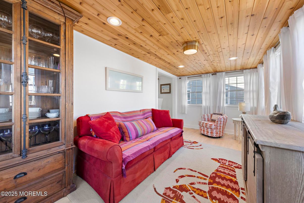 Interior, Living room, Recessed Lighting, Wooden Ceilings