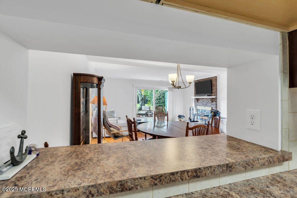 Dining room, Interior, Pendant Lights