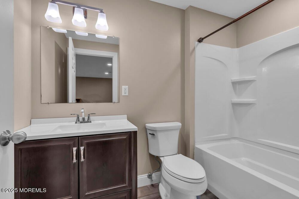 Bathroom, Interior, Wood Texture Flooring