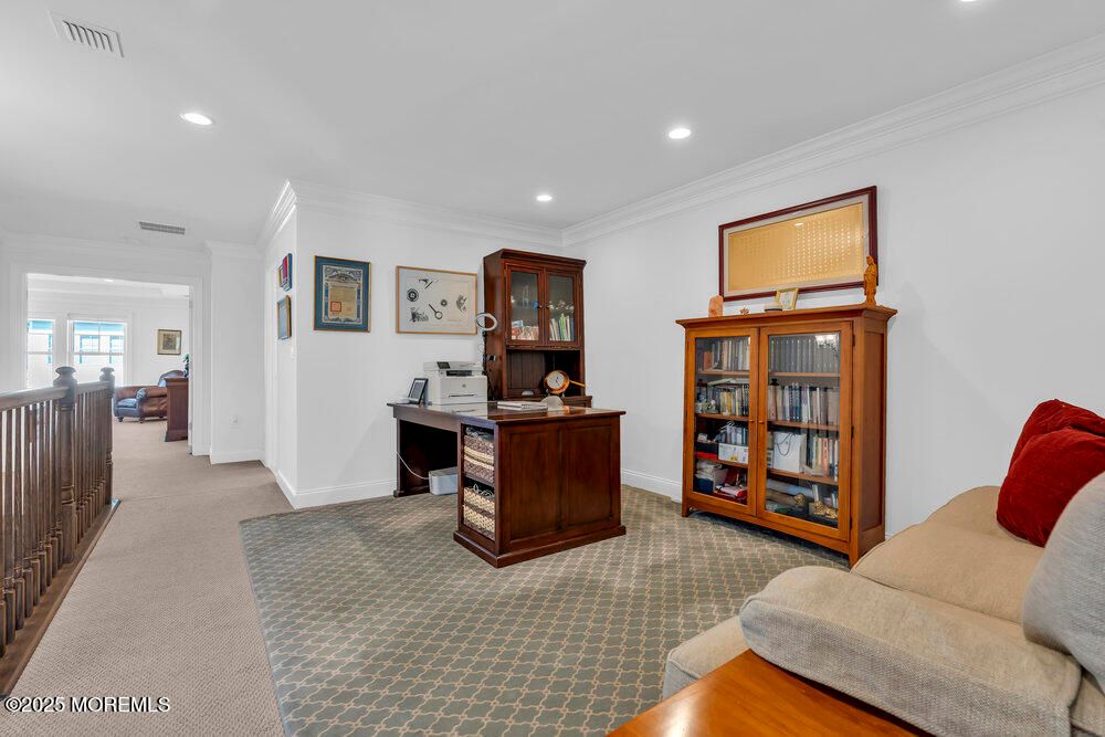 Home Office, Interior, Recessed Lighting