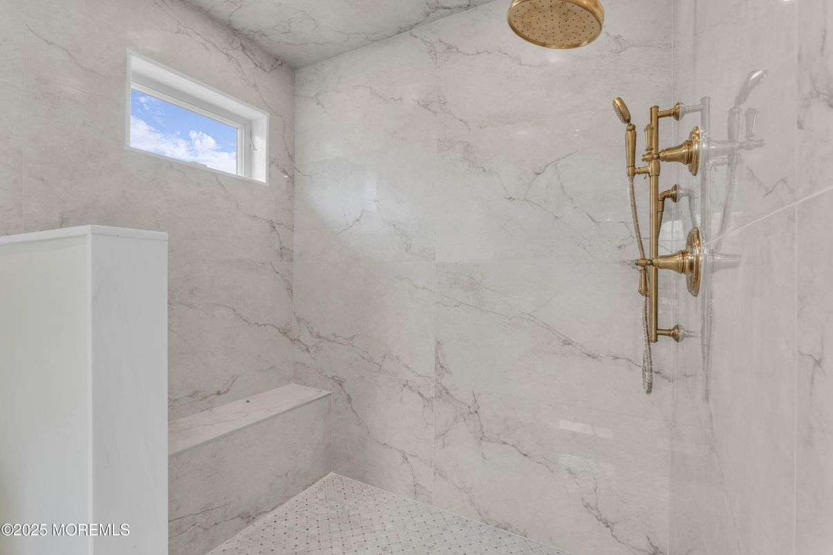 Bathroom, Interior, Marble Walls