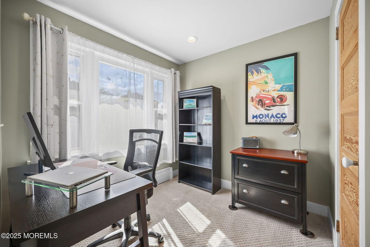 Home Office, Interior, Recessed Lighting