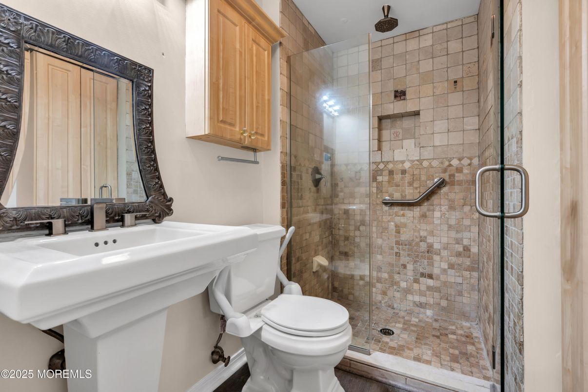Bathroom, Glass Shower, Interior