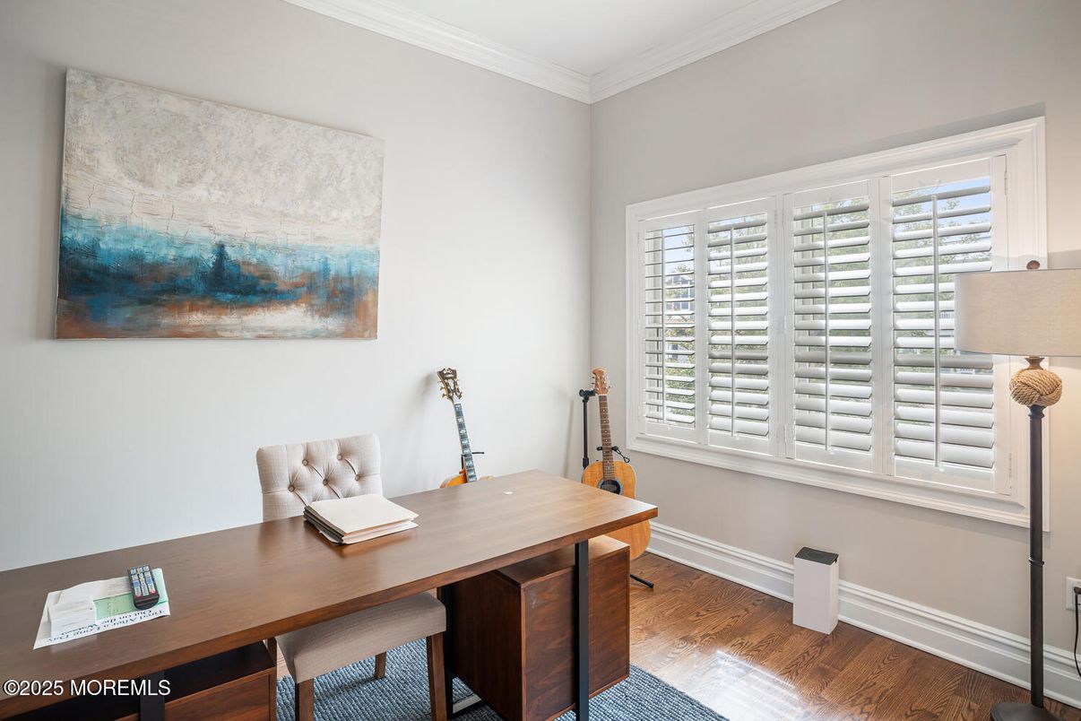 Home Office, Interior, Wood Texture Flooring