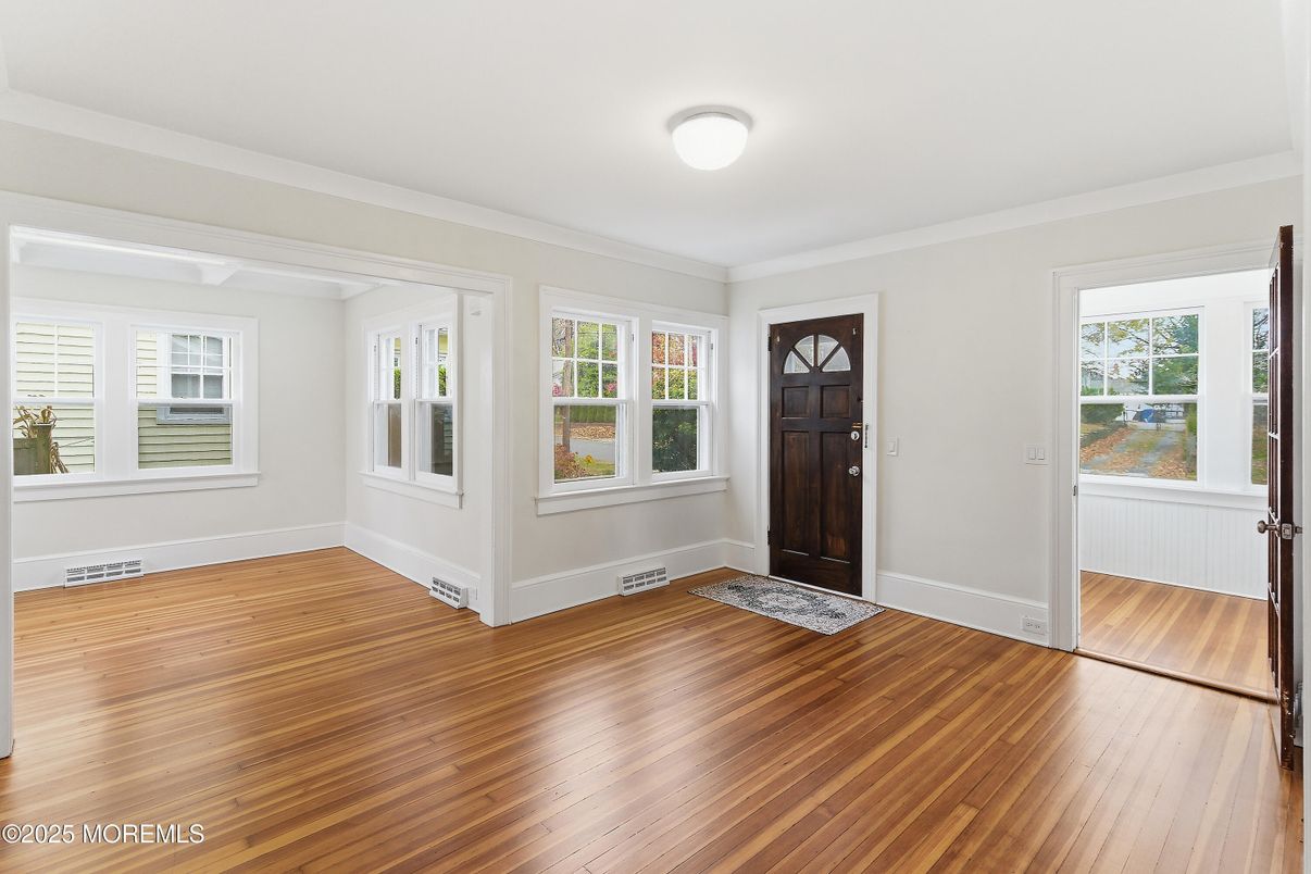 Empty room, Interior, Wood Texture Flooring