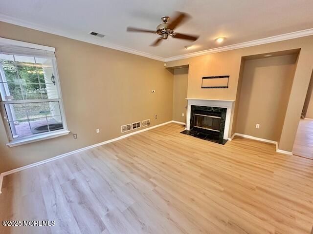 Empty room, Fireplace, Interior, Wood Texture Flooring