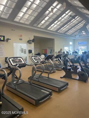 Fitness Equipment, Gym, Interior