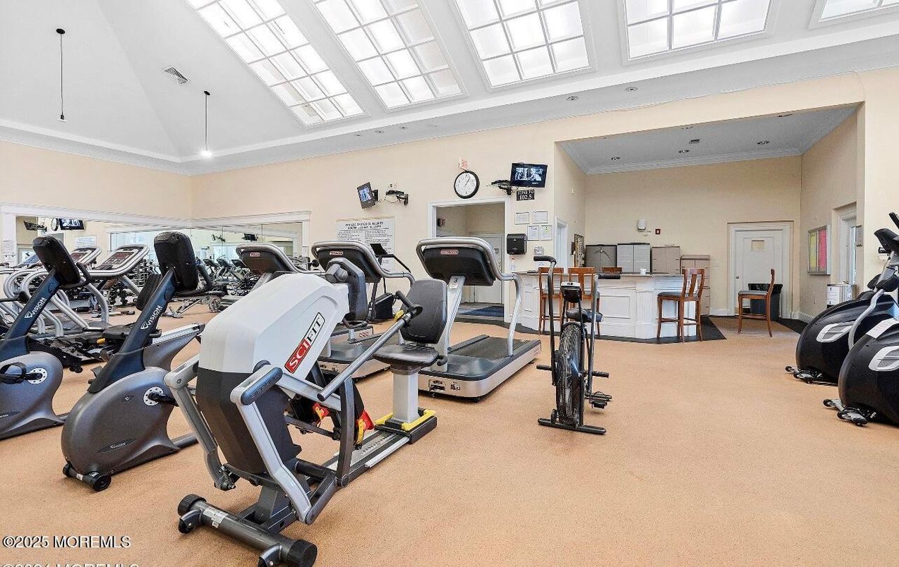 Fitness Equipment, Gym, Interior