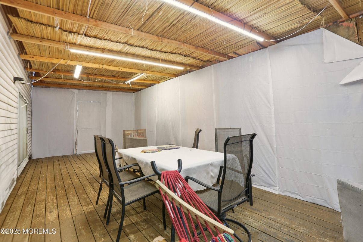 Dining room, Interior, Wooden Beams, Wooden Ceilings, Wood Texture Flooring
