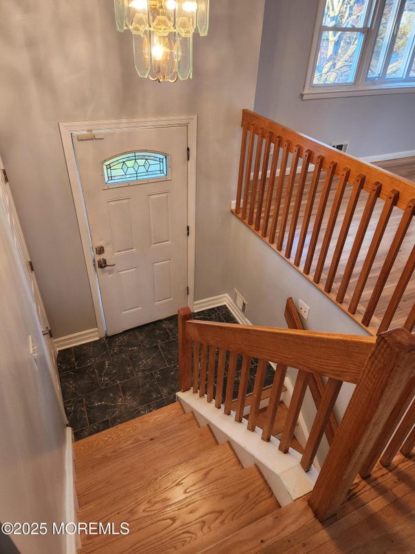 Chandelier, Interior, Wood Texture Flooring