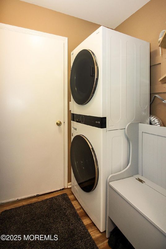 Interior, Utility Closets, Washer, Wood Texture Flooring