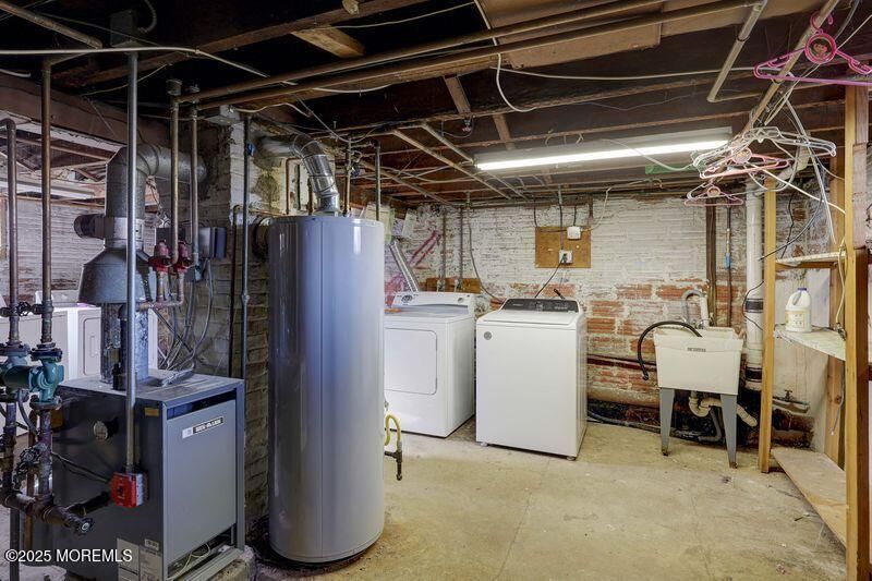 Interior, Stone Walls, Washer