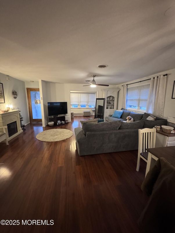 Fireplace, Interior, Living room, Wood Texture Flooring