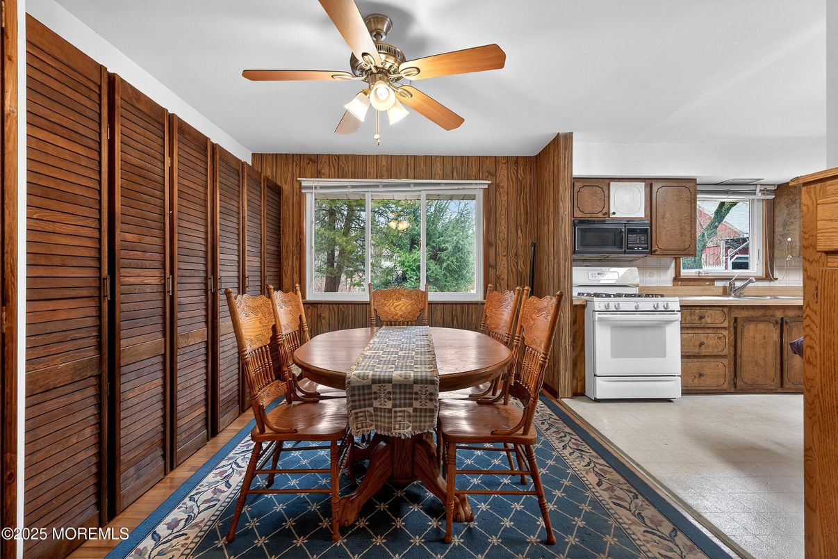 Dining room, Interior, Kitchen, Wood Texture Flooring, Wooden Walls