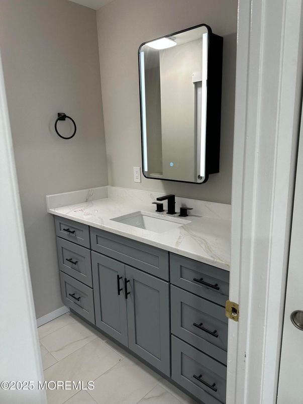 Bathroom, Dual Sink Vanities, Interior, Marble