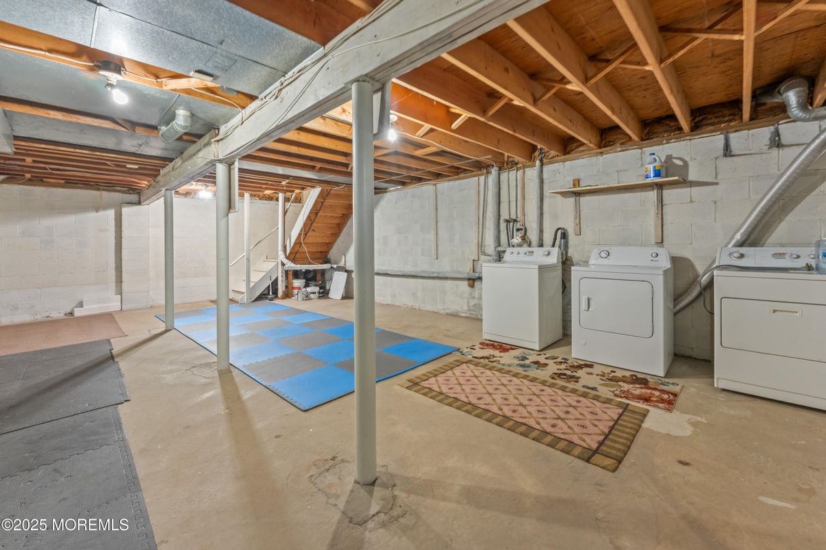 Interior, Utility Closets, Washer, Wooden Beams, Wooden Ceilings