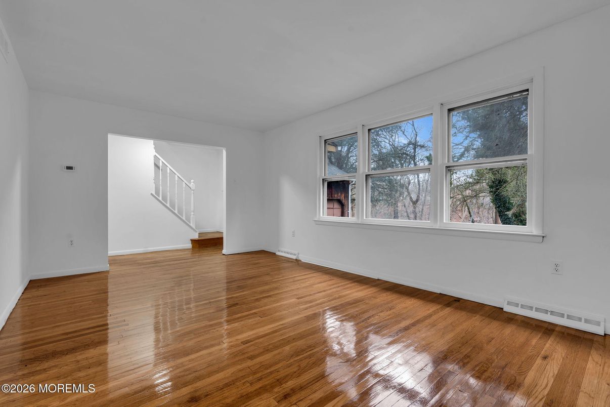 Empty room, Interior, Wood Texture Flooring