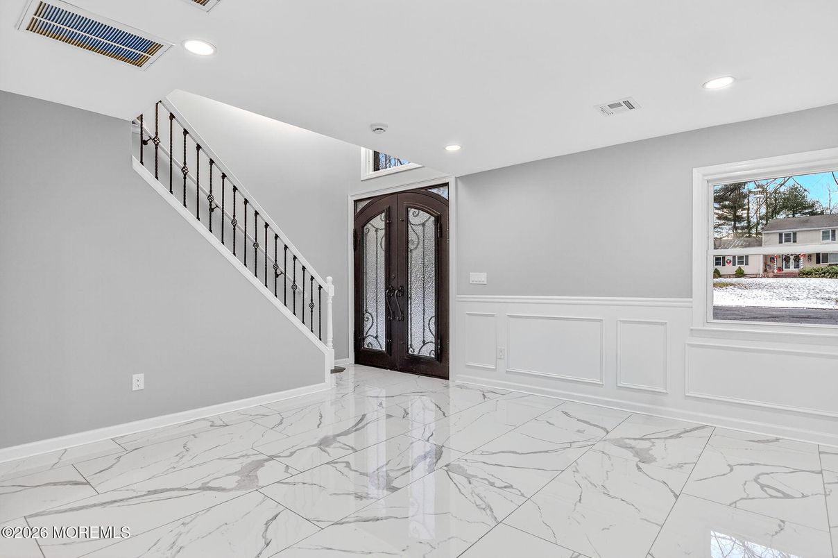 Interior, Marble, Recessed Lighting